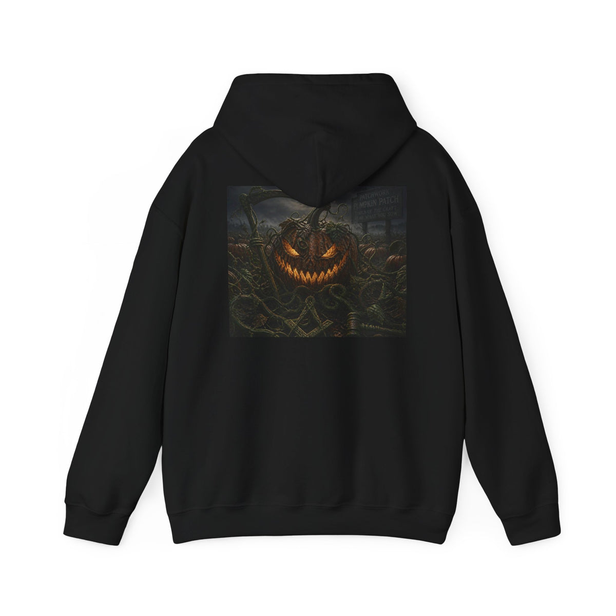 Masonic Reaper Pumpkin Hoodie | Hooded Sweatshirt