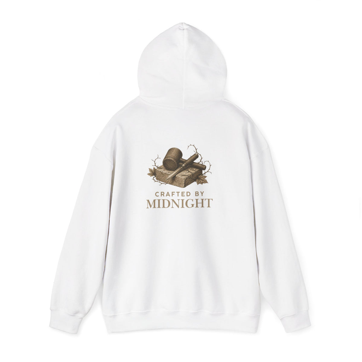 Masonic -Crafted by Midnight Hoodie | Halloween Graphic Hooded Sweatshirt