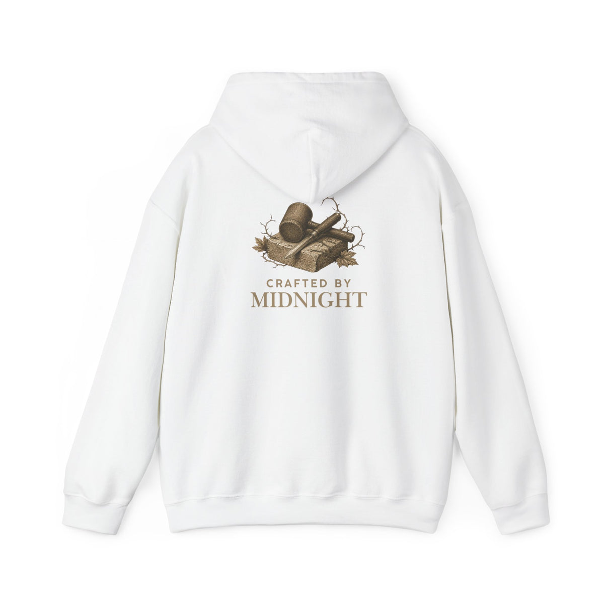 Masonic -Crafted by Midnight Hoodie | Halloween Graphic Hooded Sweatshirt